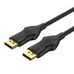 Picture of UNITEK 8K DisplayPort 1.4 Cable in Black (8K @60Hz, 4K 144Hz, 1440p @240Hz) 5M
