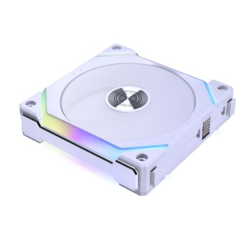 Изображение Вентилятор охлаждения LIAN-LI SL140V2-1W UNI белого цвета.