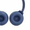 Изображение Беспроводные наушники JBL Harman Tune 570BT с встроенным микрофоном, синего цвета.