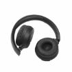 Изображение Беспроводные наушники с оголовьем JBL Harman Tune 570BT с встроенным микрофоном черного цвета.