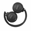 Изображение Беспроводные наушники с оголовьем JBL Harman Tune 570BT с встроенным микрофоном черного цвета.