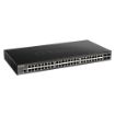 Изображение Управляемый коммутатор D-LINK DGS-1250-52X черного цвета.