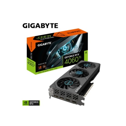 Изображение Gigabyte GeForce RTX 4060Ti (DLSS 3) GV-N406TEAGLE OC-8GD N406TEAGLEOC8GD