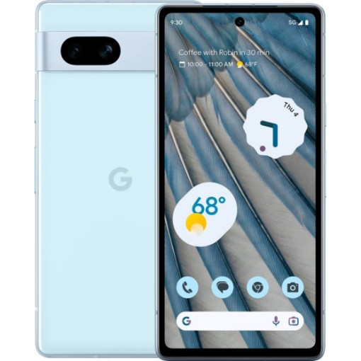 תמונה של טלפון סלולרי Google Pixel 7a 5G 128GB בצבע Sea (כיסוי במתנה)