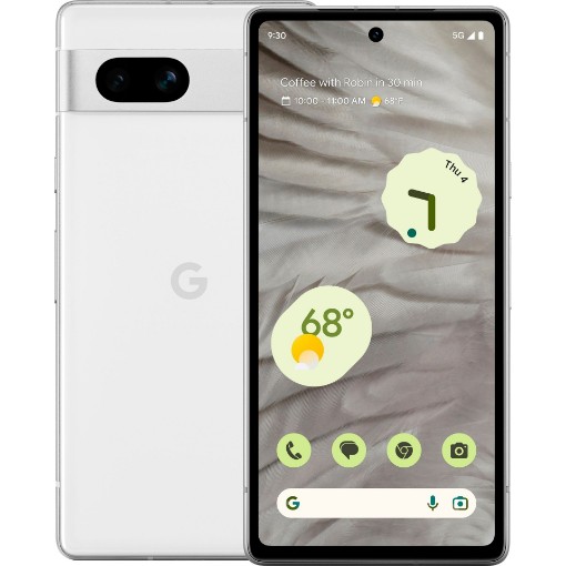 Изображение Мобильный телефон Google Pixel 7a 5G (Snow, 128 GB) (8 GB RAM)