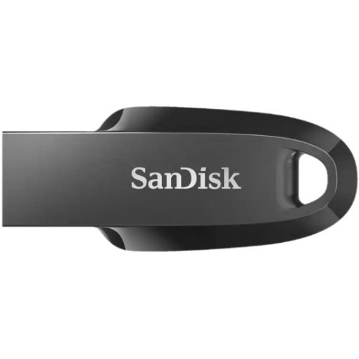 תמונה של זיכרון נייד SanDisk Ultra Curve USB 3.2 - דגם SDCZ550-512G-G46 - נפח 512GB - צבע שחור