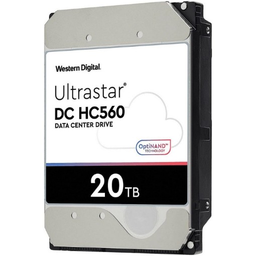 תמונה של WD Ultrastar HC560 WUH722020BLE6L4 20TB 7200RPM 3.5" SE SATA HDD 0F38785