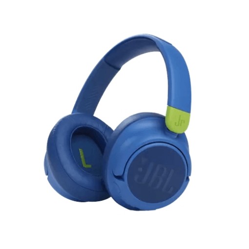 Изображение JBL беспроводные наушники с оголовьем для детей + шумоподавление JR 460NC