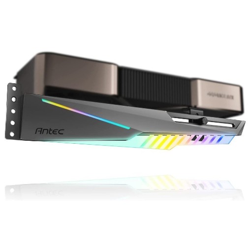 Изображение Поддержка для видеокарты ANTEC GPU Holder Dagger Black RGB.