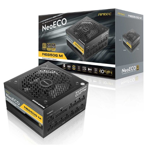 ANTEC PSU 850W NE850G M (ATX 3.0) NeoECO Gold Modular NE850GM-ATX3.0