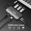 Picture of Protec DM285 - 6-in-1 Multiport with 4K Resolution, Networking, and Charging