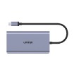 Изображение Hub USB+Controllers - UNITEK USB-C uHUB 08+ 8-in-1 Dual Display Hub USB 5Gbps