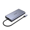 Изображение Hub USB+Controllers - UNITEK USB-C uHUB 08+ 8-in-1 Dual Display Hub USB 5Gbps