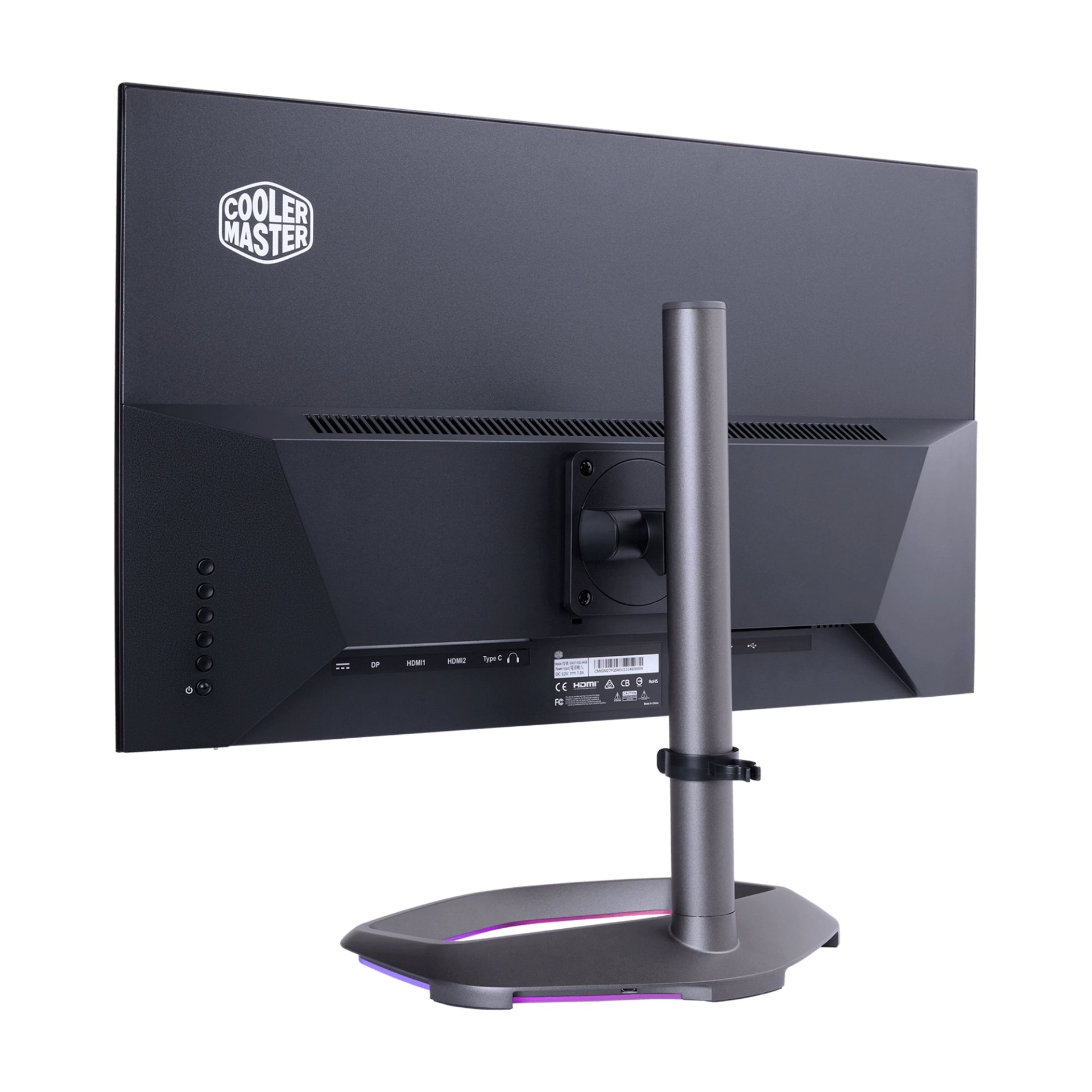מסך Cooler Master CoolerMaster 27" QHD 165Hz 1ms ARGB IPS Monitor GM27 ...