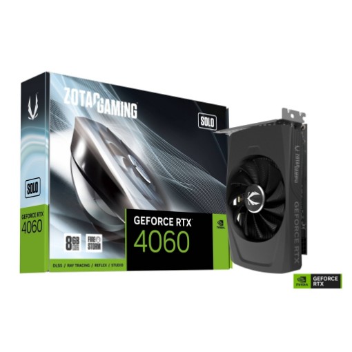 ZOTAC GAMING GeForce RTX 4060 8GB SOLO ZT-D40600G-10L graphics 