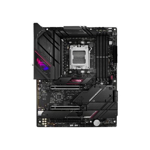 Изображение Материнская плата Asus ROG STRIX B650E-E GAMING WIFI черного цвета.