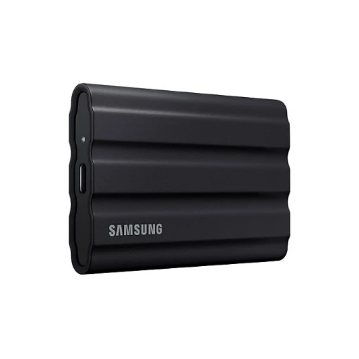 Изображение Внешний портативный SSD-накопитель Samsung Portable SSD T7 Shield USB3.2 4TB - черного цвета MU-PE4T0S/EU.