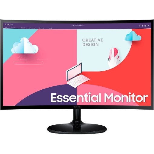 תמונה של מסך מחשב קעור "23.5 Samsung LED VA S24C360EAM