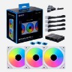 Picture of Lian-Li Cooler 120mm SL-INF (UF-SLIN120-3W) UNI White 3-Fan 12SLIN3W