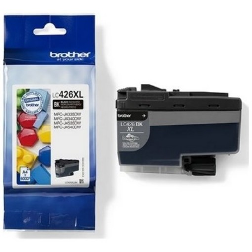 תמונה של ראש דיו שחור מקורי Brother LC426XLBK