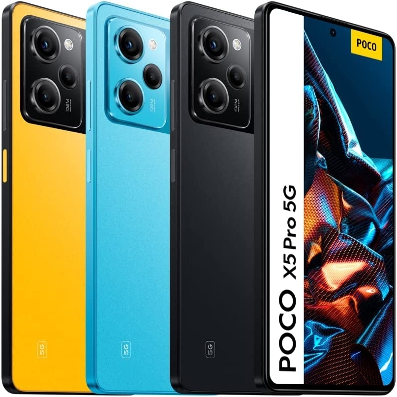 Xiaomi Poco X5 Pro 5G 8GB RAM 256GB Black - 1PC.co.il