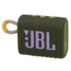 Изображение JBL портативная колонка Go 3 в зеленом цвете.
