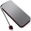 תמונה של סוללת גיבוי Lenovo Go USB-C Laptop Power Bank 20000mAh G0A3LG2WWW - צבע Storm Grey