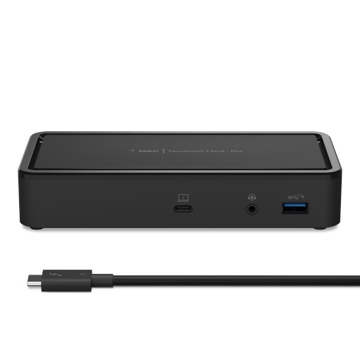 Picture of Belkin Thunderbolt™ 3 Dock Plus F4U109vf docking station.