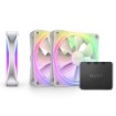 תמונה של מאוורר למארז NZXT F120 RGB DUO Triple Pack White 3-Fans RF-D12TF-W1