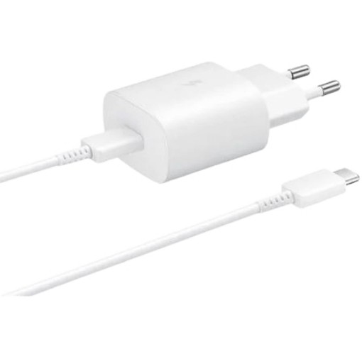 Изображение Быстрое зарядное устройство + кабель USB Type-C длиной 1,8 метра Super Fast Travel Charger 25 Вт