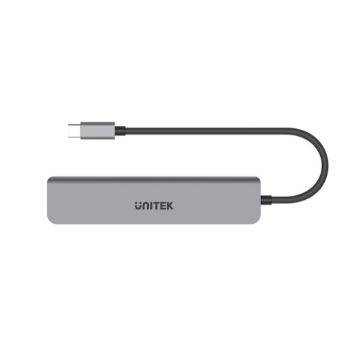תמונה של תחנת עגינה UNITEK uHUB S7+ 7-in-1 USB-C 5Gbps Hub with 4K HDMI and 100W Power Delivery