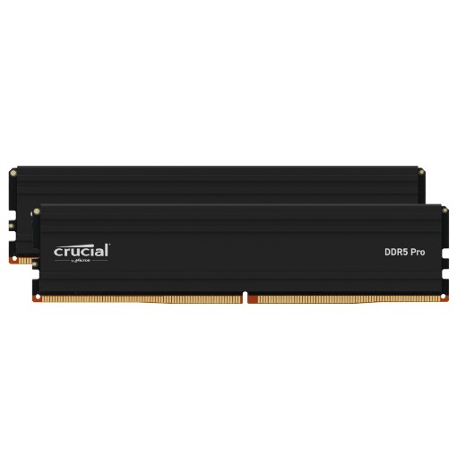 תמונה של זיכרון למחשב Crucial Pro DIMM 32GB Kit (2x16) DDR5 5600Mhz CL46 (16Gbit) CP2K16G56C46U5