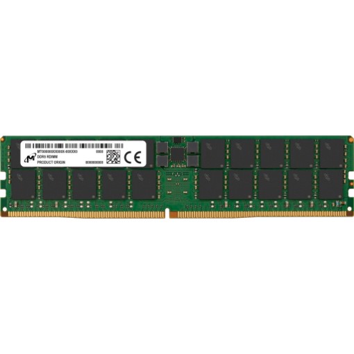 Picture of Memory for computer Micron DDR5 RDIMM 64GB 2Rx4 4800 CL40 (16Gbit) (Single Pack) MTC40F2046S1RC48BR.