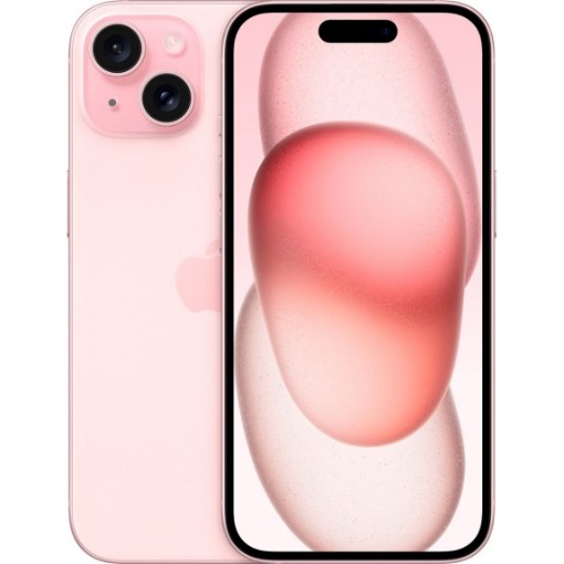 Изображение Мобильный телефон Apple iPhone 15 128GB розового цвета, официальный импортер.