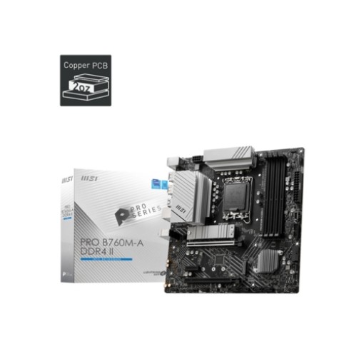 Изображение Материнская плата MSI PRO B760M-A DDR4 II.
