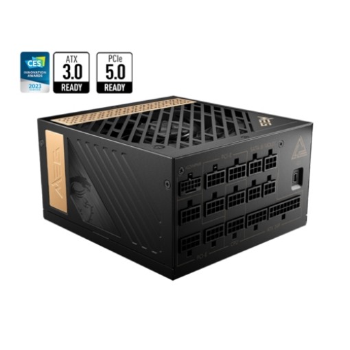Изображение Блок питания MSI MEG Ai1300P PCIE5 80+ PLATINUM.
