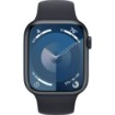 תמונה של שעון חכם Apple Watch Series 9 45mm Aluminum Case Rubber Sport Band GPS צבע שעון Midnight צבע רצועה Midnight גודל רצועה M/L יבואן רשמי