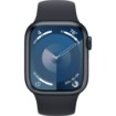 תמונה של שעון חכם Apple Watch Series 9 41mm Aluminum Case Rubber Sport Band GPS צבע שעון Midnight צבע רצועה Midnight גודל רצועה M/L