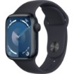 תמונה של שעון חכם Apple Watch Series 9 41mm Aluminum Case Rubber Sport Band GPS צבע שעון Midnight צבע רצועה Midnight גודל רצועה M/L