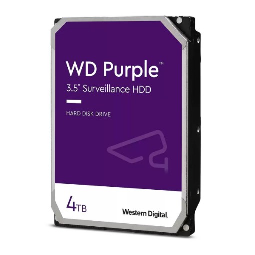 תמונה של כונן קשיח Western Digital Purple 4TB 256MB 5400RPM SATA III WD43PURZ