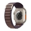 תמונה של שעון חכם Apple Watch Ultra 2 49mm GPS + Cellular צבע שעון Titanium Case צבע רצועה Indigo Alpine Loop גודל רצועה M/L