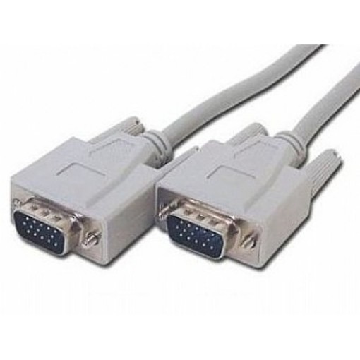 תמונה של כבל למסך VGA זכר זכר באורך 10 מטר מסוכך VGA 10m