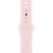 תמונה של שעון חכם Apple Watch 41mm Series 9 GPS צבע שעון Pink Aluminum Case צבע רצועה Light Pink Sport Band גודל רצועה S/M
