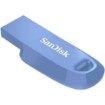 תמונה של זיכרון נייד SanDisk Ultra Curve USB 3.2 - דגם SDCZ550-064G-G46NB - נפח 64GB - צבע Navy Blue