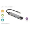 Изображение ХАБ VERBATIM USB-C™ MULTIPORT HUB USB 3.1/ HDMI /Gigabit Ethernet