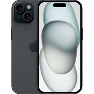 תמונה של טלפון סלולרי Apple iPhone 15 256GB בצבע שחור יבואן רשמי 