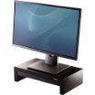 Picture of Elevated desktop stand for the Fellowes Designer Suites screen.