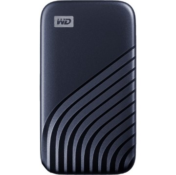 תמונה של כונן SSD חיצוני נייד Western Digital My Passport 1TB USB 3.2 - צבע כחול	