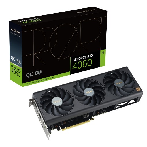 Picture of ASUS ProArt -RTX4060-O8G NVIDIA GeForce RTX 4060 8 GB GDDR6