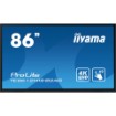 תמונה של מסך IIYAMA 86" ProLite VA 40pt Touch 4K Interactive Display TE8612MIS-B2AG